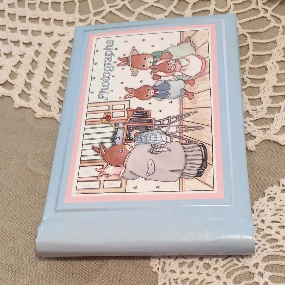 Vintage Bunny Rabbit Photo Album New In Box 1977